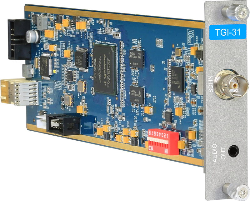 TGI-31 3G-SDI单通道时基同步型变换输入卡