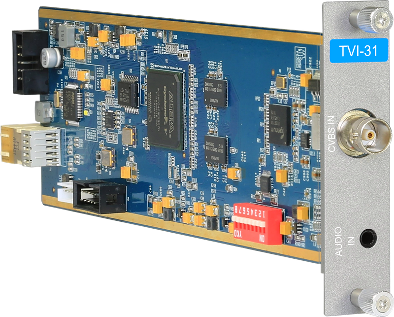 TVI-31 CVBS单通道时基同步型变换输入卡